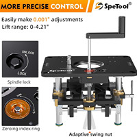 Système de levage de table de défonceuse pour le travail du bois, vente en gros OEM, vente directe usine, W-34 PRS5000, levage de défonceuse de précision
