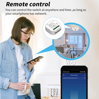 Tuya ZigBee 3.0 wifi interrupteur intelligent lumière 16A Mini Module d'automatisation bricolage disjoncteur apple homekit interrupteurs muraux