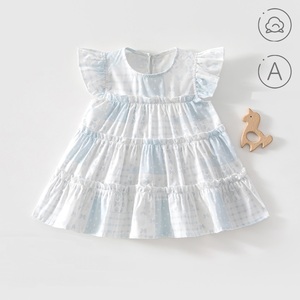 Vestido de Verano para Bebé Niña, Marca Guai, de Algodón, Estilo Princesa, Ropa Infantil Suave y sin Costuras para 6-24 Meses - Product Image 6