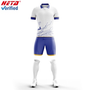 Wholesale Customized Soccer Wear <b>Men</b> FootballJerseys Breathable Shorts Sublimation Soccer Jersey Set Football Uniforms Set - Product Image 4