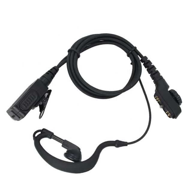 Headset Microphone for Hytera Walkie Talkie Earpiece PD780 PT580H PD780G PD782 PD782G PD785 PD606 Radio