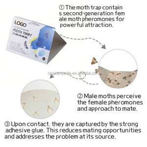 Pièges à <span class=keywords><strong>mites</strong></span> professionnels, solides, écologiques, fiables et efficaces, vente en gros pour la protection contre <span class=keywords><strong>les</strong></span> nuisibles dans <span class=keywords><strong>les</strong></span> rangements intérieurs et extérieurs - Product Image 3