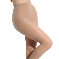 La Jourdin Premium Collants Ultra Fins en Spandex/Nylon Tricotés pour Femme, Personnalisés, Transparents, Respirants, Effet Amincissant, Été