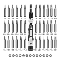 Nouveau tournevis magnétique 45 en 1 embout de précision outils à main de réparation de téléphone jeu de tournevis outil de réparation de montre