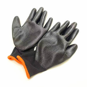 Guantes De Nitrilo De Alta Destreza, Guantes De Protección De Poliéster Personalizados, Guantes De Seguridad De Trabajo De Jardín Industrial A Prueba De Grasa Ligera - Product Image 3