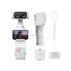 <span class=keywords><strong>Insta360</strong></span> Luna Ultra 8K <span class=keywords><strong>Leica</strong></span> - Cámara de Bolsillo con Gimbal de 3 Ejes, Lentes Dobles, Pantalla OLED Desmontable, Triple Chip IA, Insta 360 Luna Cam - Product Image 1