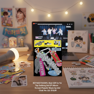 BOYNEXTDOOR's Best Gift for K-Pop Fans Top Selling 3rd EP <b>CD</b> Album Korean Popular Music by Idol Clink Ver. Ed. $19.99 - Product Image 3