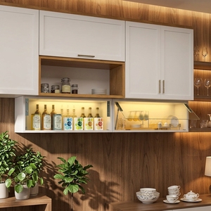 Étagère de rangement pour épices alimentaires personnalisable, facile à nettoyer, <span class=keywords><strong>petit</strong></span> placard mural pour la cuisine à domicile - Product Image 5
