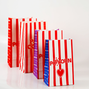 Bolsa de Papel Resistente a la Grasa, Reciclable, Sellable, de Papel Kraft, Bolsas Personalizadas para Galletas y Palomitas de Maíz, Bolsa Pequeña - Product Image 2