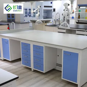 Mueble de laboratorio para banco de muestreo patológico, anatomía, histología, bioquímica y farmacia