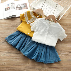 Nouvelle robe de princesse moderne en jean pour filles, tutu pour enfants, robe de fête pour filles en été, provenant d'un fournisseur chinois - Product Image 3