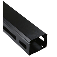 Gestionnaire de câbles vertical 19 pouces en métal pour centre de données, organisateur de fils pour rack de serveur, armoire réseau, rack d'équipement informatique