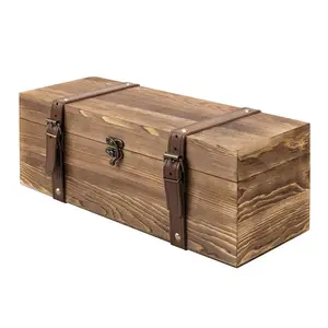 Grosir kotak kayu anggur kualitas tinggi promosi kotak kayu anggur buatan tangan