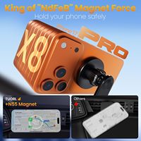 Chargeur de voiture sans fil YIXIN YX-C126 OEM avec logo personnalisé pour fixation magnétique 25W 90LBS, emballage personnalisé marque privée pour votre entreprise