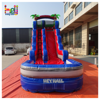 Toboggan aquatique gonflable pour enfants et adultes Piscine à eau Tissu Oxford ou PVC