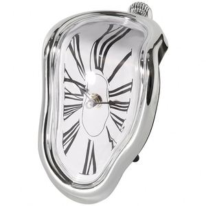 Reloj de Pared Moderno con Diseño de Efecto Derretido, Reloj de Pared Surrealista con Diseño Distorsionado, Estilo Salvador Dalí - Product Image 1