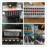 Fabrication professionnelle vente shisha charbon de bois machine arabe narguilé charbon de bois faisant la machine