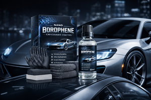 GRAPHONEX Borophene Pro Revestimiento Cerámico Nano para Autos con Boronio Mejorado 50ml |   Durabilidad Extrema Ultra Hidrofóbica Resistente a los Arañazos y a los Rayos UV - Product Image 4
