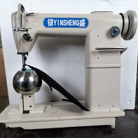 Machine à coudre pour perruques YS-810, machine à coudre industrielle automatique sphérique pour cuir, type spécial à lit arrière pour perruques (machine à coudre)