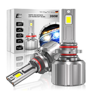 Xenplu Offre Spéciale E10 Hb3 9005 Led Ampoule Phare 200W 48000Lm Faisceau Lumineux Stable Hb4 9006 Voiture Led Lumière pour Universel - Product Image 1