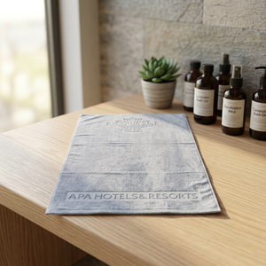 Toalla con Logotipo en Relieve para Hoteles y Resorts, 100% Algodón Orgánico de Secado Rápido - Product Image 2
