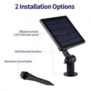 Hot sale custom brand <span class=keywords><strong>the</strong></span> solar rechargeable LED floodlight - Product Image 3