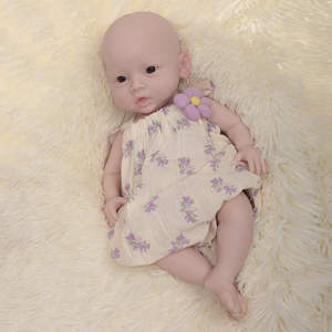 Extremidad suave 3kg 47cm 18,5 "Muñeca <span class=keywords><strong>Reborn</strong></span> Cuerpo completo Silicona sólida <span class=keywords><strong>Reborn</strong></span> Baby Girl Realista Niña recién nacida - Product Image 5
