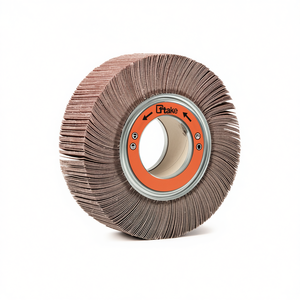 Disco Abrasivo de Tela Corundum Ttake de 165x30x54 mm con Orificio para Pulir Metal - Product Image 2