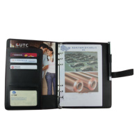 Classeur manuel d'affaires bureau/conférence/bloc-notes de page intérieure logo en relief personnalisé A5 cahier à couverture rigide en cuir 2020 meilleure vente