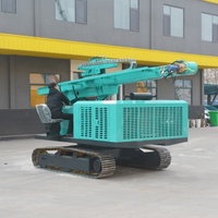 Pileuse photovoltaïque à marteau diesel pour pieux en acier et pieux en béton, Roadshine, haute efficacité, 6m/min, 1 an