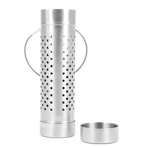 HONGXUAN Stainless Steel <b>BBQ</b> Smoke Tube Reusable With Bowl For Outdoor Grilling - Product Image 5