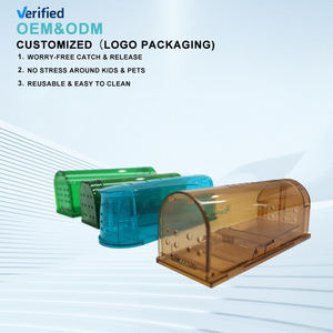 Vente chaude Pièges à rats intelligents écologiques jetables transparents portables Capture vivante Sans tuer - Product Image 6