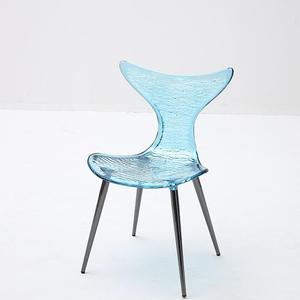 Silla de comedor de <span class=keywords><strong>cristal</strong></span> moderna, cola de pez creativa, diseño de sirena acrílica para eventos en casa, cafetería, Hotel, banquete de boda, uso de fiesta - Product Image 1