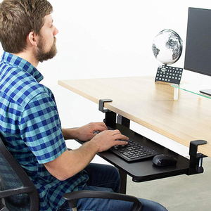 Kệ Trượt Tay Cho Chuột, Giá Đỡ Bàn Phím Máy Tính Với Ray Trượt Ngăn Kéo - Product Image 2