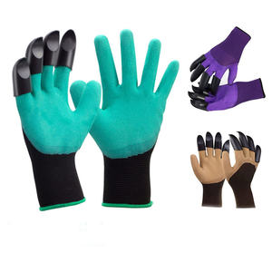 Gants de jardin enduits de caoutchouc respirants TAK, gants de travail de protection en plein air avec gants de jardinage - Product Image 6