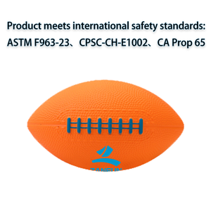 Balones de Rugby de Espuma PU con Logotipo Personalizado, Juguetes Antiestrés Blandos y Aprietables para Niños y Adultos - Product Image 5