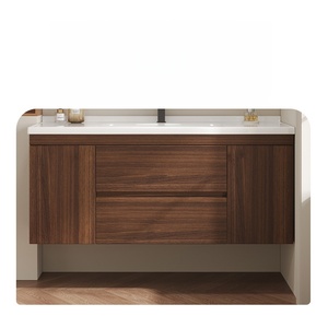 Simple smart bathroom cabinet ceramic integrated basin washbasin hand washbasin cabinet bathroom <b>mirror</b> cabinet - Product Image 6