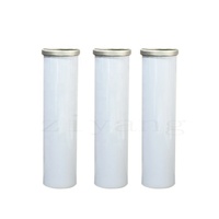 Comprimés de vitamine C effervescents écologiques de couleur personnalisée dans un tube en aluminium avec bouchon déshydratant pour médicaments