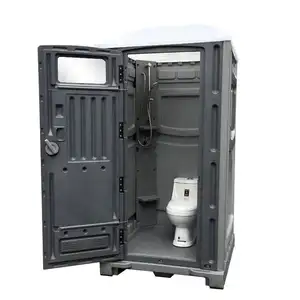 Litthing — toilettes portables, tasse de douche et toilettes, kit toilette avec flacon lumineux pour le Ghana, produit de fabrication chinoise