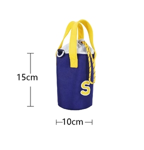 Bolsas de Lona Personalizadas para Botellas de Agua, Bolsa de Hombro Individual de Lona, Bolsa de Embalaje para Vasos de Agua para Niños - Product Image 2