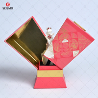 Nouveaux designs de packs personnalisés, flacon de parfum vide en carton fait main de 50 ml et boîte-cadeau en papier rigide de luxe