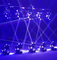 Yifa dernière conception 6x40w RGBW DJ faisceau lumineux tête mobile pour les événements de fête mariage Disco Club DJ