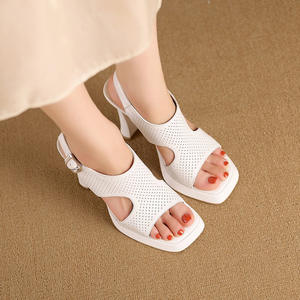 Sandalias Retro Hechas a Mano de Nicho para Mujer, Verano 2025, Nuevas, Cómodas para Usar al Aire Libre - Product Image 5