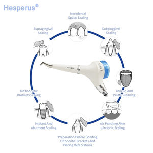 Pièce à main de polissage dentaire, pistolet de blanchiment, polisseuse à air prophylactique 1S, détartrage, sablage, dentisterie avec coupleur M4 Kavo - Product Image 4