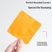 Sachets d'emballage multicolores en aluminium autoportants pour 5g de thé blanc, poudre de zeste de mandarine séchée et vieillie