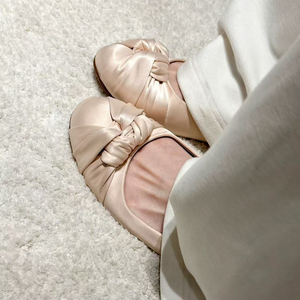 Zapatos Planos Plateados con Lazo, Corte Bajo, Estilo Francés, Primavera 2026, Nueva Llegada, Transpirables y Cómodos para Mujer - Product Image 1