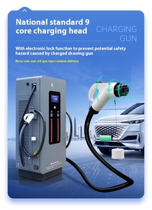 Nouvel état 40KW à 60KW DC Home EV chargeur OCPP 1.6 <span class=keywords><strong>J</strong></span> <span class=keywords><strong>3</strong></span> phases réglable 16A IP54 étanche monté au sol 16A chargeur de voiture - Product Image 4