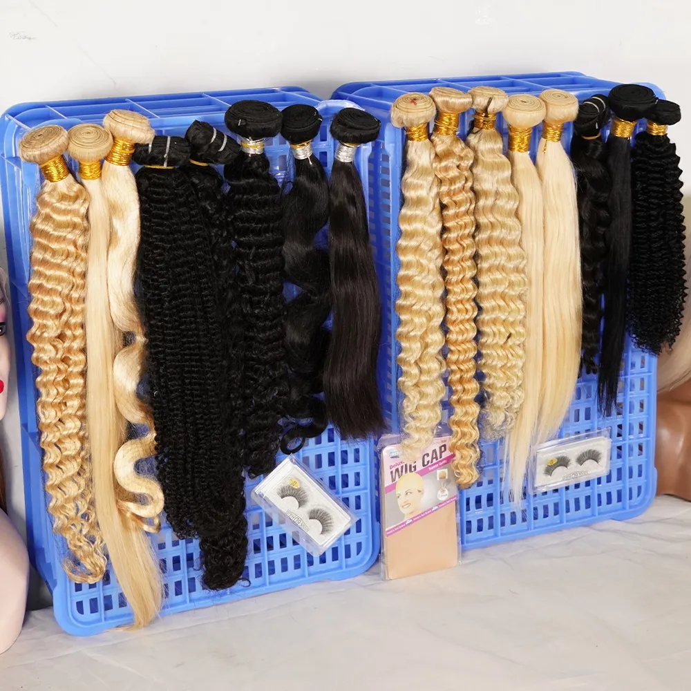Fornitore di visone sintonizzato di grado 10a fasci di capelli umani da 30 pollici vergini brasiliani