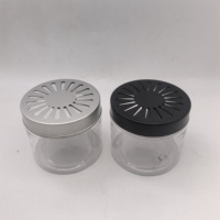 Diffuseur d'arômes de parfum solide désodorisant d'air de 5 oz, contenants de stockage avec couvercles creux