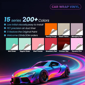 <span class=keywords><strong>Film</strong></span> PPF TPU auto-réparant Racing Orange, résistant aux chocs et brillant, pour changement de couleur de carrosserie automobile - Product Image 5